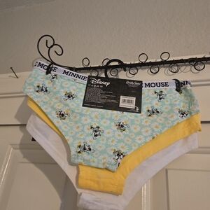 Disney Underwear Set - Blue, White, Yellow